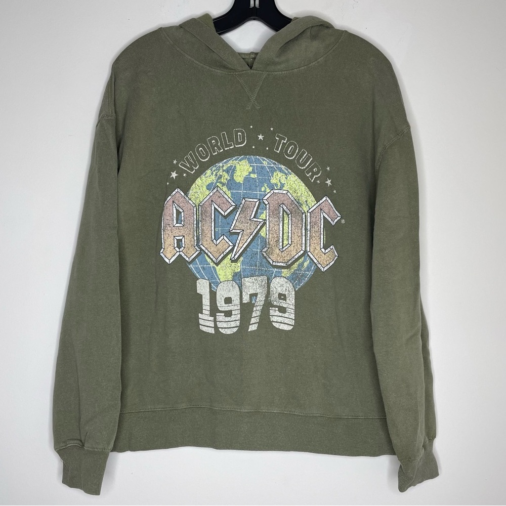 AC/DC NWT Sweater Hoodie 1979 World Tour - Picture 7 of 16